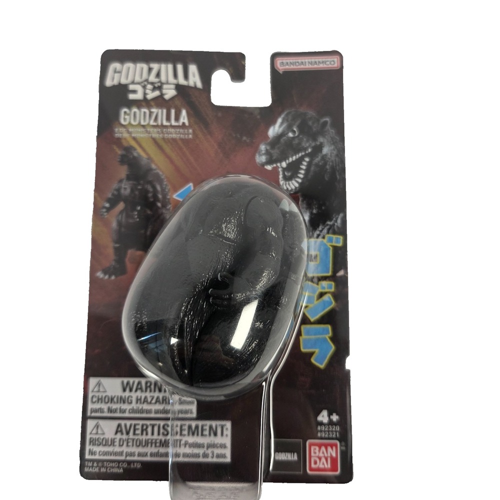 Bandai Namco Godzilla EGG Monsters Action Figure Black Toho New Sealed